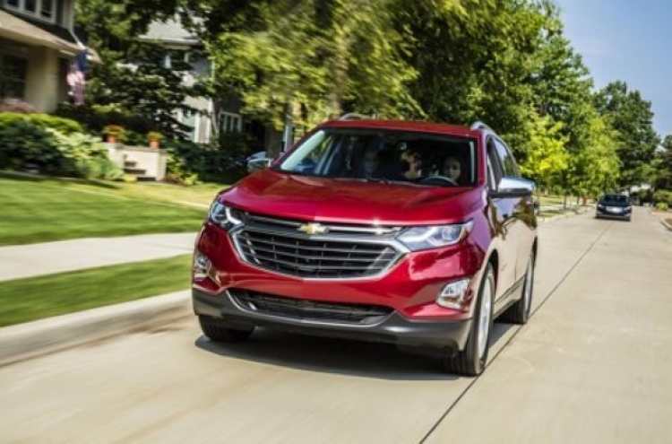 GM mulls launching Equinox SUV in Korea to boost sales