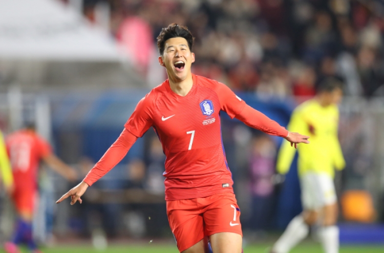 S. Korea stun Colombia in football friendly
