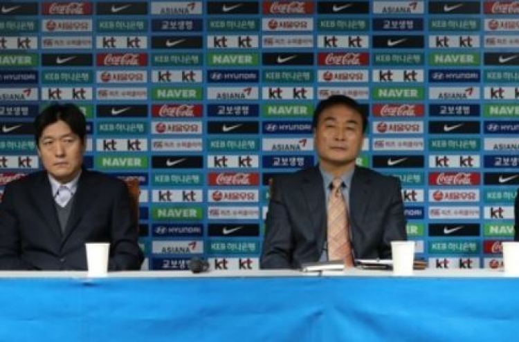 New executives for Korean football vow to work together through stormy times