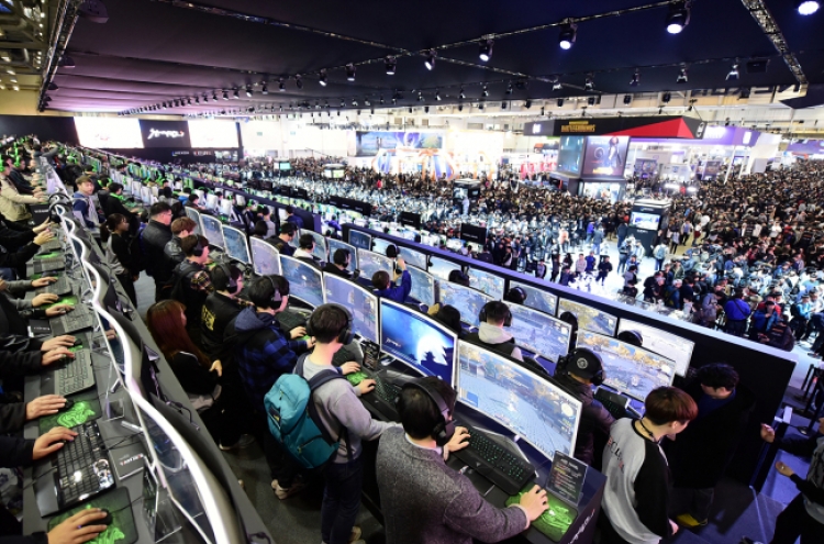 [Newsmaker] Online video games reclaim spotlight at Korea’s biggest game convention