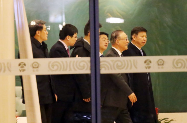 China’s special envoy to N. Korea returns to Beijing