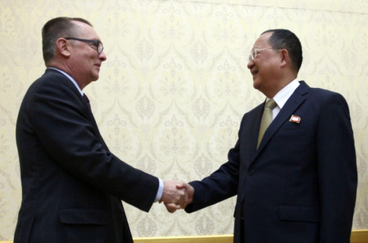 NK foreign minister meets senior UN official in Pyongyang