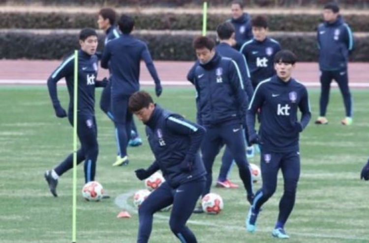 Korea men's football team to train in Turkey for 2018 World Cup prep