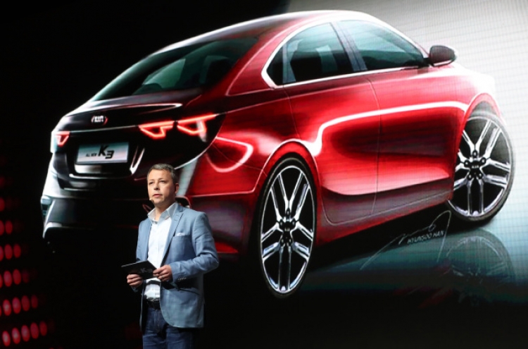 Kia unveils all new K3, aims to sell 150,000 globally