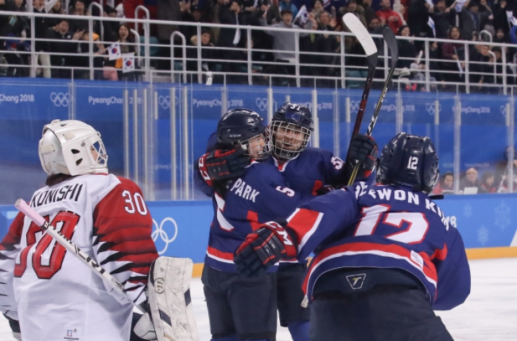 [PyeongChang 2018] US-born forward scores Korea's 1st ever goal in Olympic women's hockey