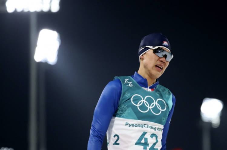 [PyeongChang 2018] South Korea’s sole Nordic combined skier disappointed by Olympics debut