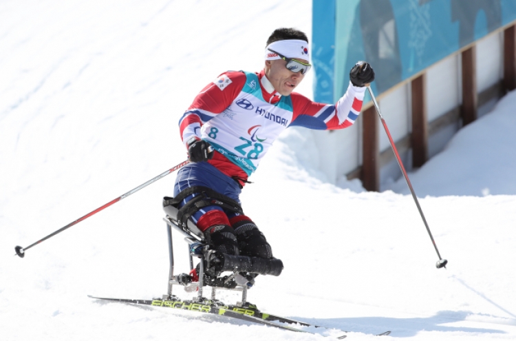 [PyeongChang 2018] Nordic skier Sin Eui-hyun wins Korea's 1st medal at PyeongChang Winter Paralympics