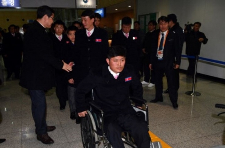 [PyeongChang 2018] N. Korea's delegation to Paralympics returns home