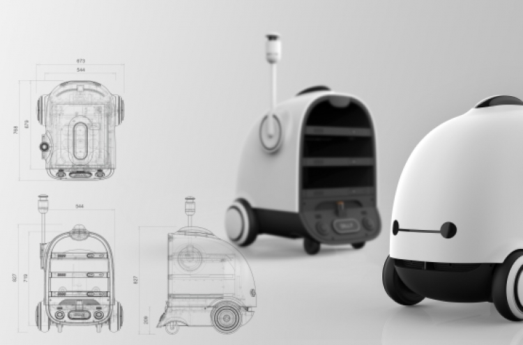 [Photo News] Food Delivery Robot