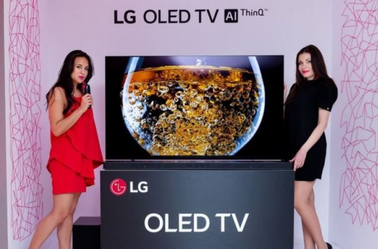LG to start global sales of AI-powered OLED TVs