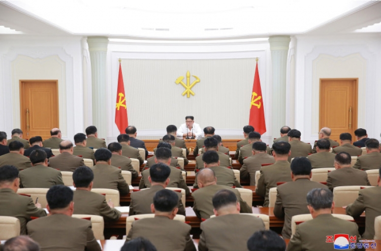 NK holds party's military commission meeting to decide on 'organizational' matters