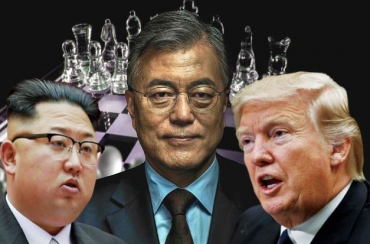 [US-NK Summit] No decision yet on whether Moon will travel to Singapore: official