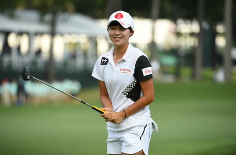 Korean Kim Hyo-joo's rally falls short at LPGA major