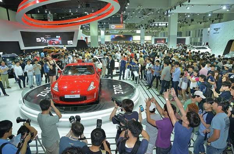[Busan Motor Show] Benz to debut EQ model; Audi, GM seek turnaround in local sales