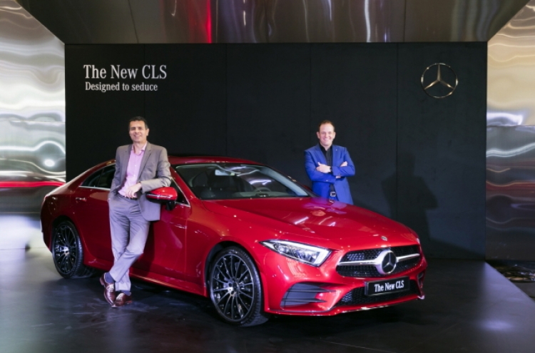 Benz Korea reveals new CLS coupe, aims to sell over 2,300 units