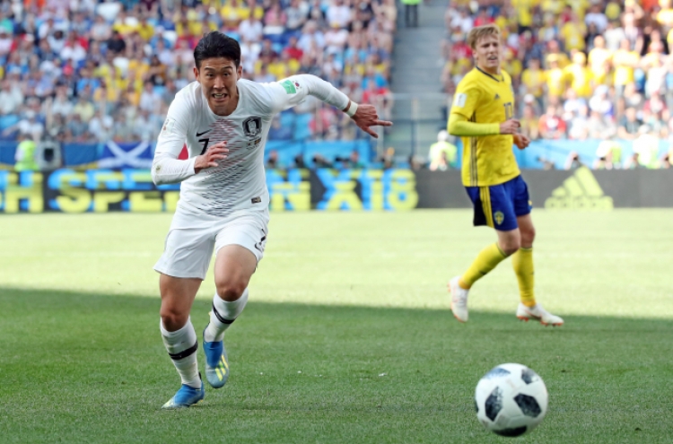 [World Cup] S. Korea, Sweden scoreless at halftime in Group F showdown