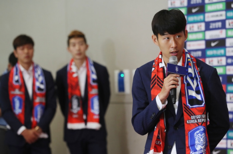[World Cup] Son Heung-min says S. Korea 'won't be drunk with success' after beating Germany