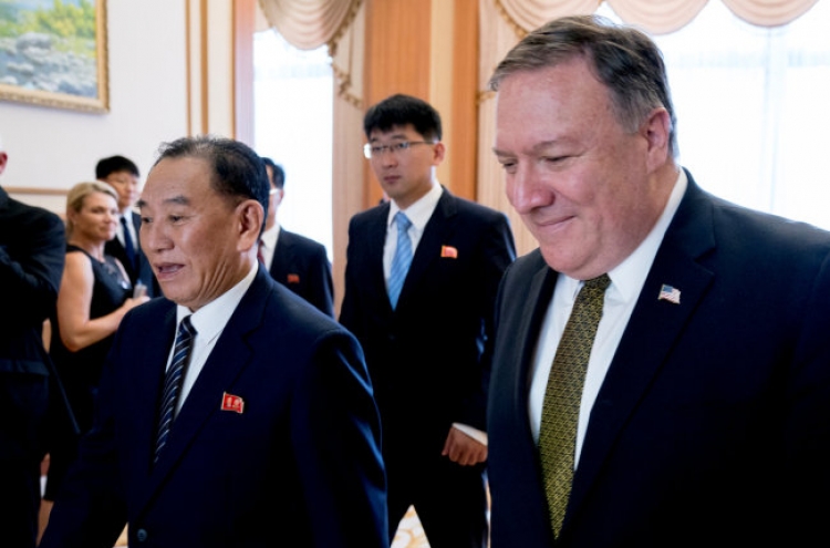 Pompeo, Kim Yong-chol seek 'clarity' in Pyongyang talks