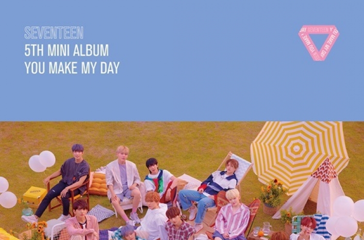 Seventeen’s new EP dominates online charts