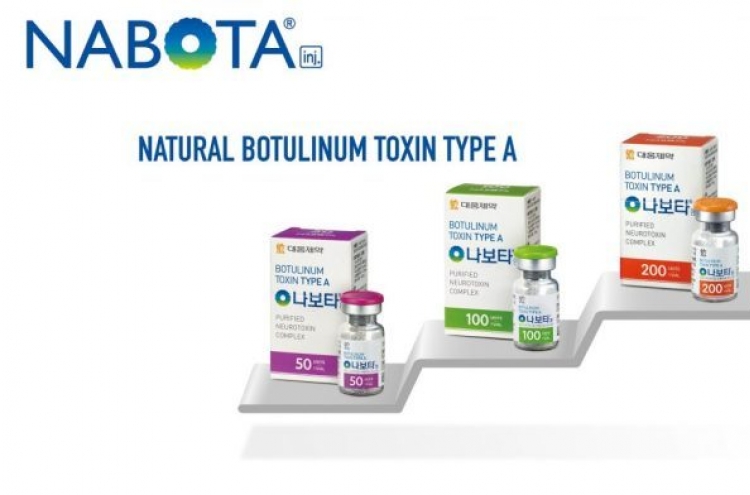 Daewoong Pharma promotes botulinum toxin Nabota at IMCAS Asia
