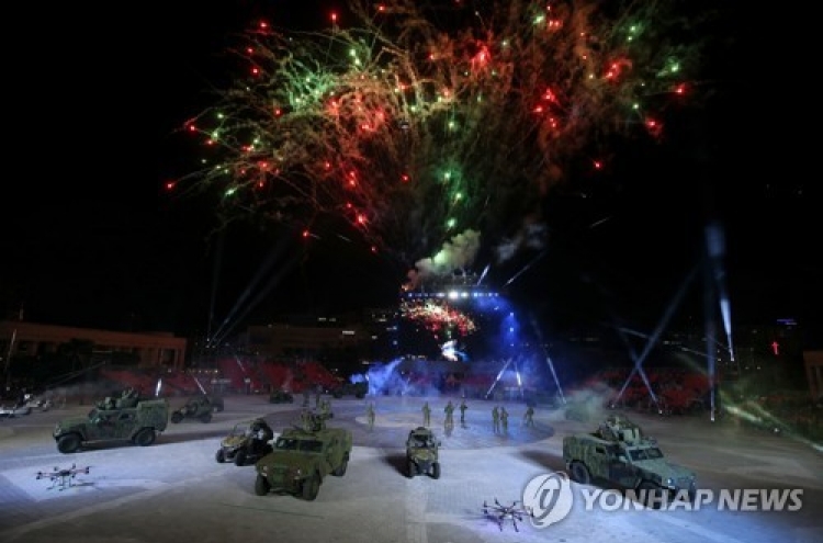 South Korea marks Armed Forces Day with festivity, restraint
