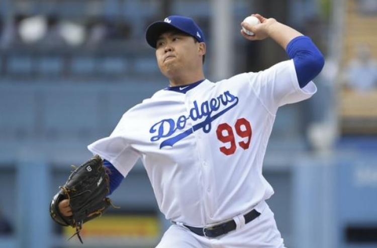 Dodgers' Ryu Hyun-jin gets no-decision in NLCS vs. Brewers