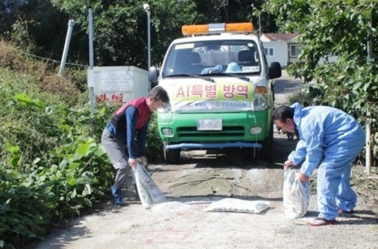 Korea reports bird flu cases based on wild bird droppings