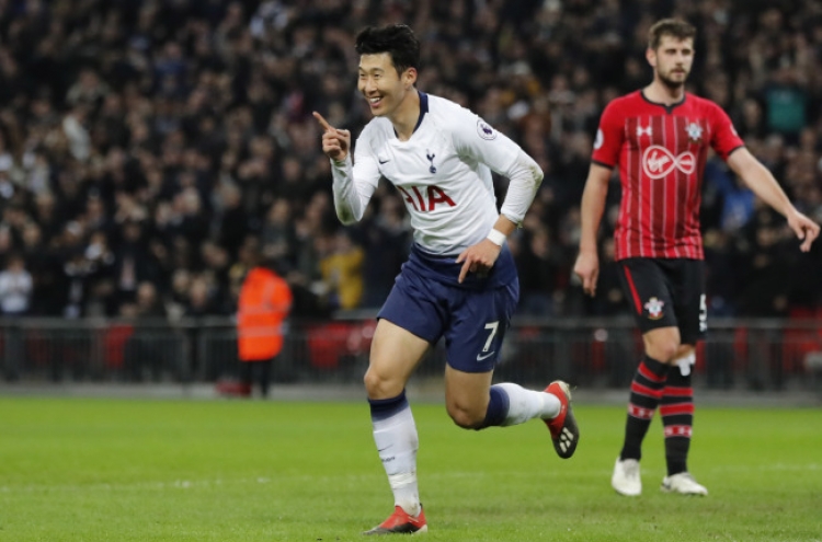 Son Heung-min scores 100th goal in pro career