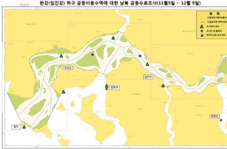 Koreas complete joint survey of Han River estuary