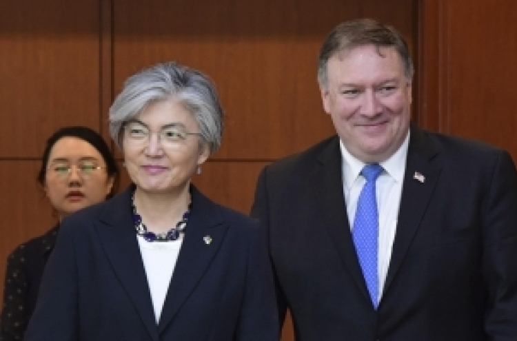 S. Korea, US foreign ministers hold talks on N. Korea