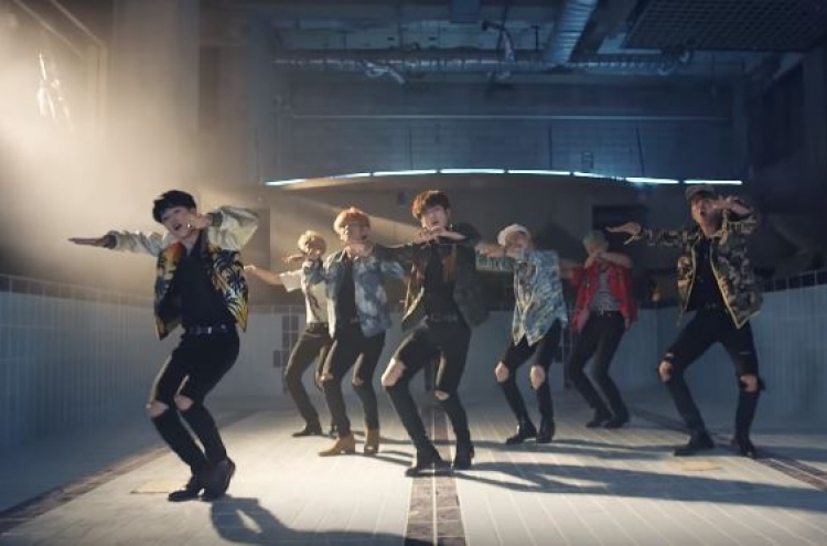BTS' 'Fire' tops 500 mln YouTube views