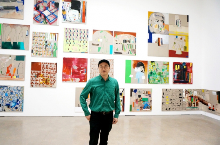Versatile artist Bek Hyun-jin’s latest paintings shown at PKM Gallery