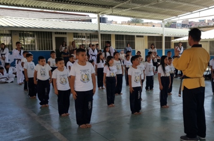 Taekwondo adopted as part of regular school curriculum in Honduras