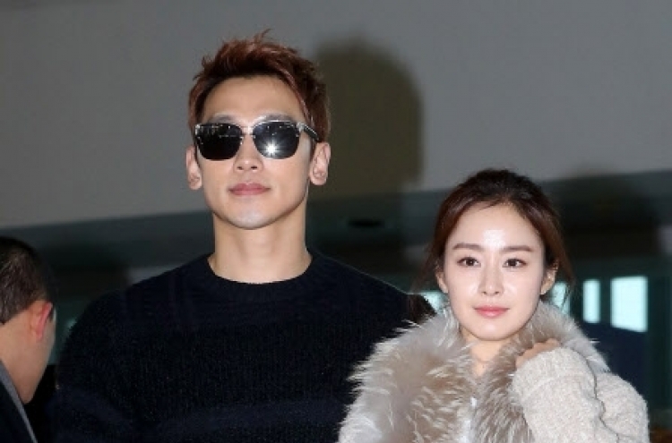 Kim Tae-hee and Rain awaiting birth of second child in September