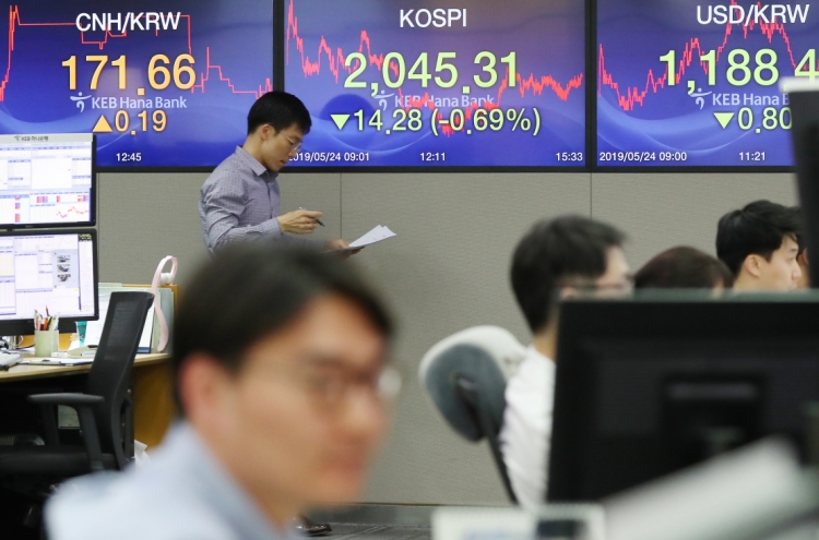 S. Korean stocks retreat, won dips amid US’ threat to slap duties