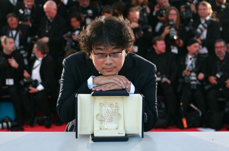 Bong Joon-ho bags Palme d'Or in Cannes milestone for Korea