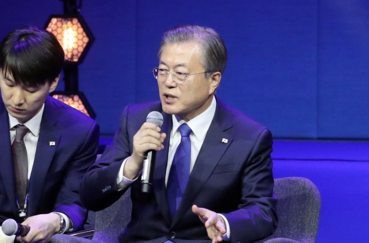 Moon hopes to meet Kim before Trump visits S. Korea in late June