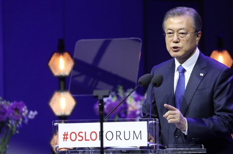 Moon's call for inter-Korean summit in June feeds speculations