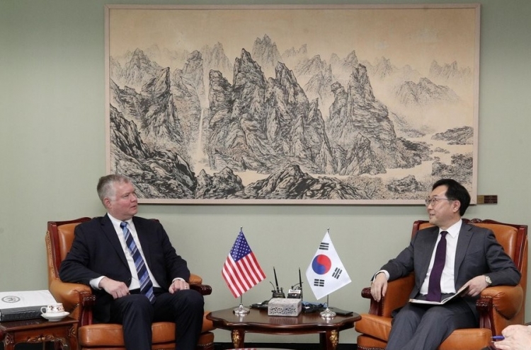 Nuke envoys of S. Korea, US discuss cooperation ahead of working-level talks with N. Korea