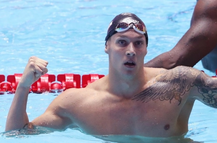 [Gwangju Swimming] 2 Americans break world records in swimming