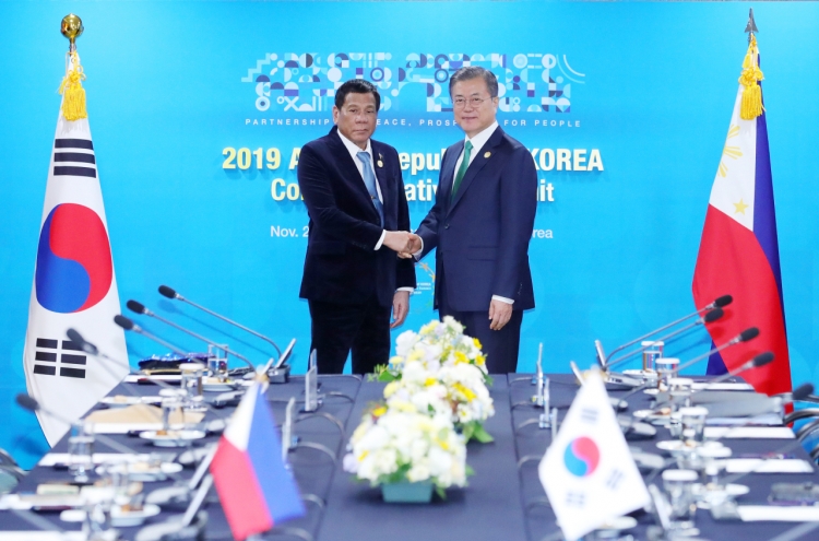 [ASEAN-Korea summit] Korea, Philippines to speed up FTA talks