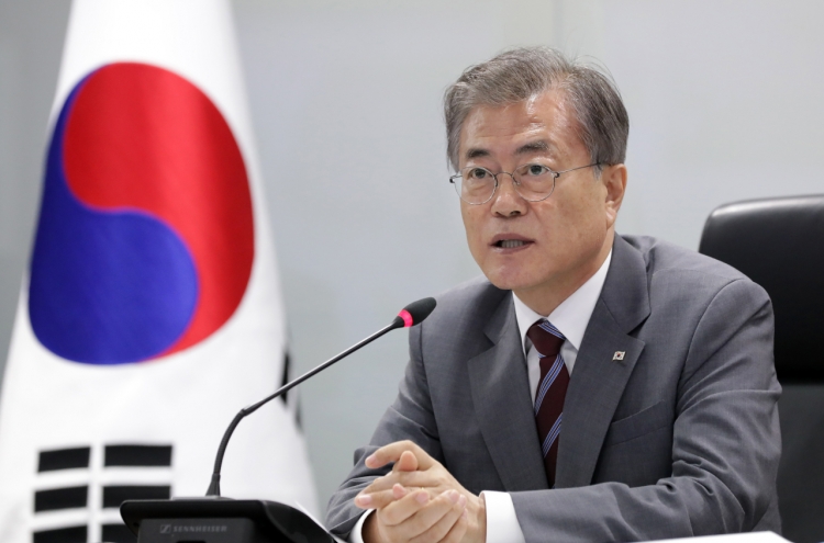 Moon to attend annual summit with Chinese, Japanese leaders