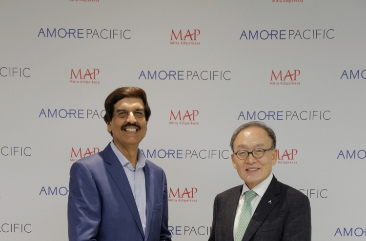 Amorepacific partners with top Indonesian retailer, expands presence in region
