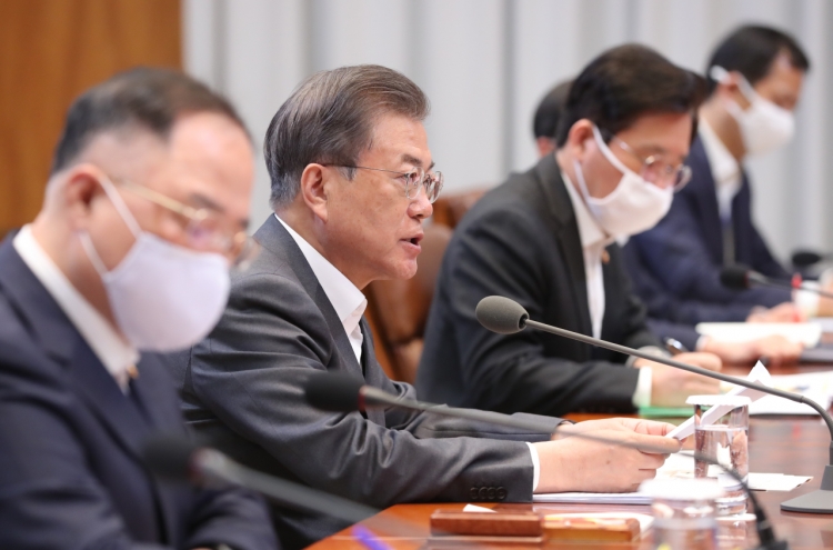 Moon vows another massive stimulus package against coronavirus