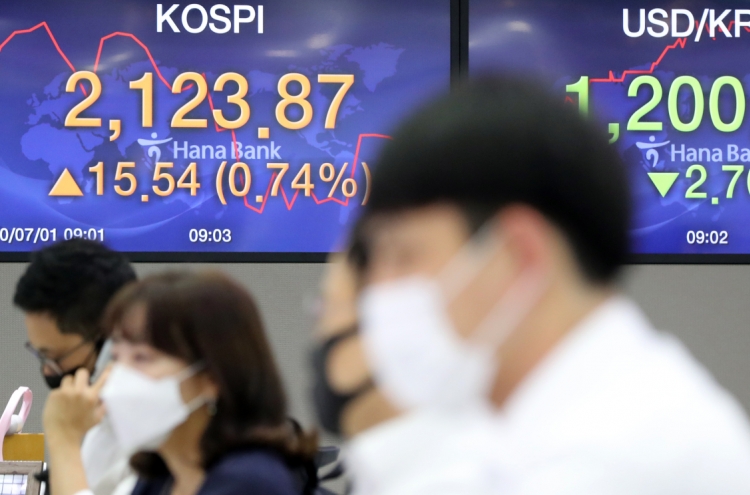 Seoul stocks open higher on Wall Street