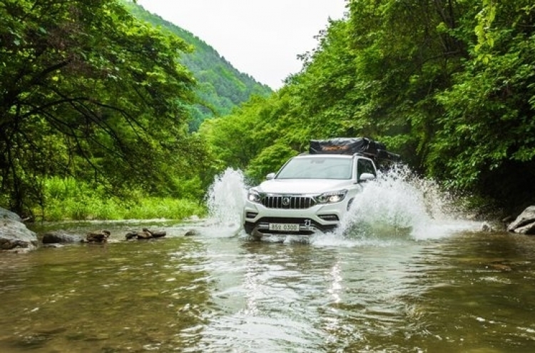 [Behind the Wheel] SsangYong’s Rexton Sports Dynamic Edition shows off strength off-road