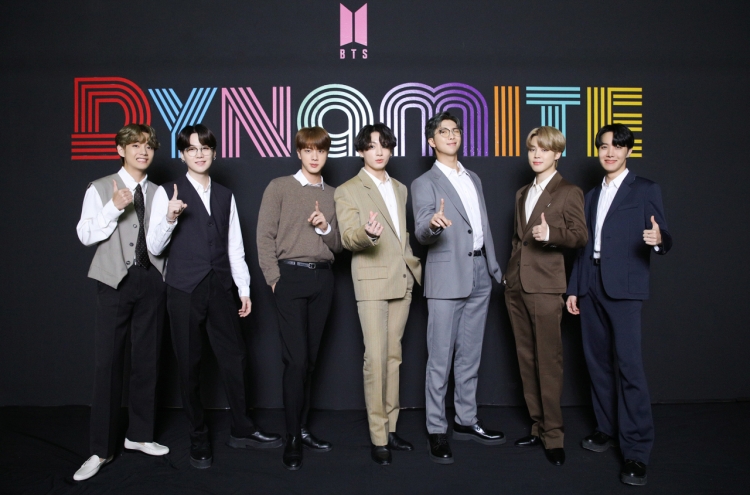 BTS says its years of efforts have exploded with 'Dynamite'