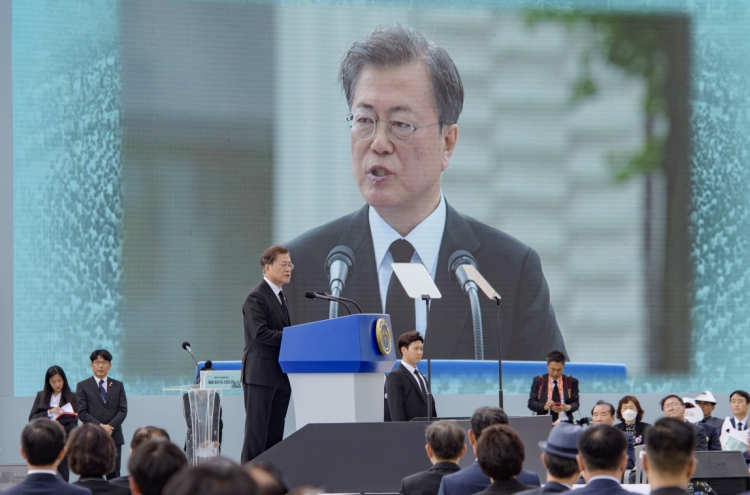 Moon vows full efforts to promote fairness in Youth Day message