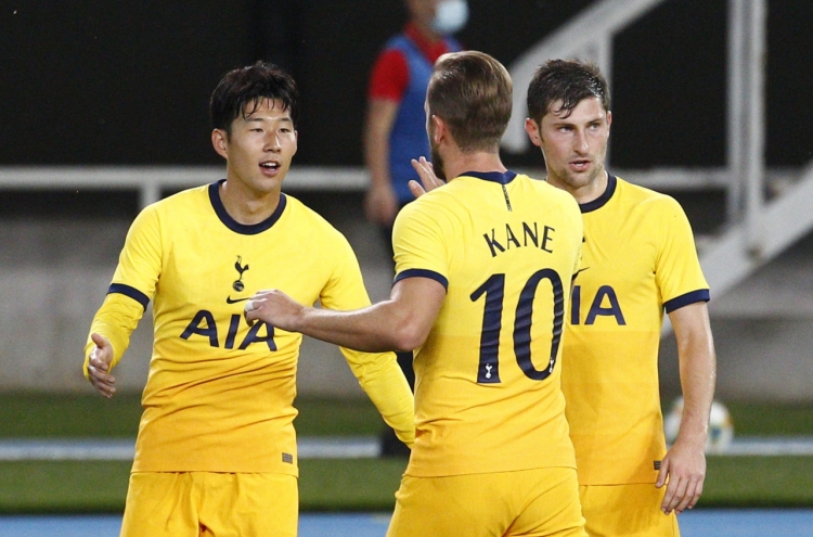 Tottenham's Son Heung-min stays hot in Europa League qualifier