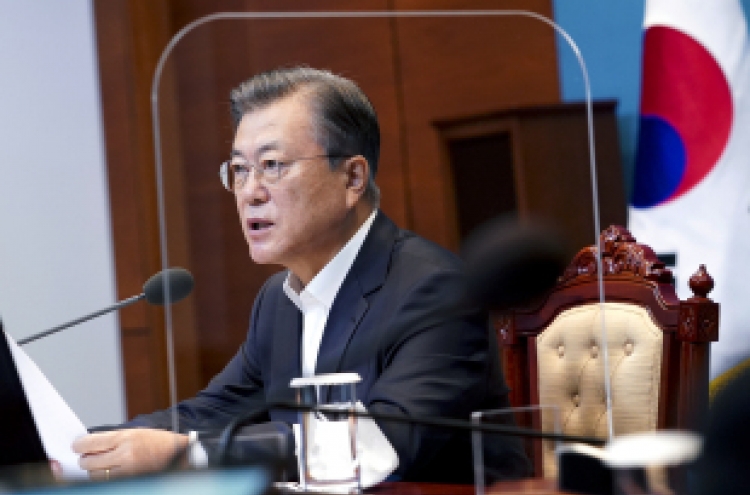 Moon pledges to nurture SMEs, startups as leaders of post-pandemic economy
